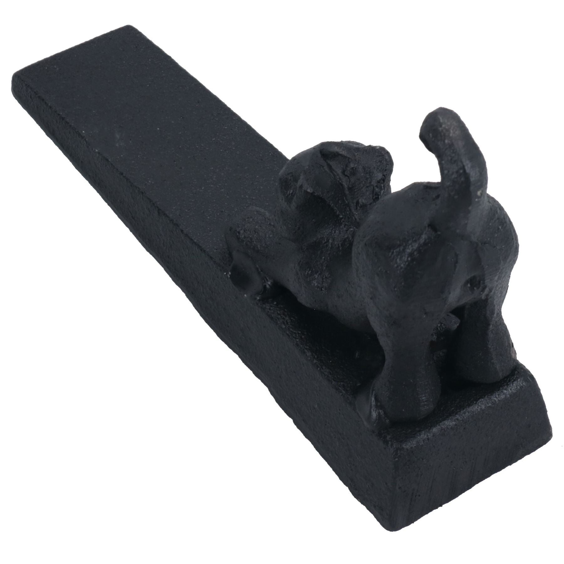 Cat Door Stop Cast Iron Metal Rustic Doorstop Wedge House Home Feline