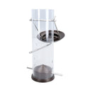 Small Deluxe Bird Feeder Nyjer Seed Holder Hanging Feeding Station Wild Birds