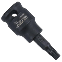 Torx Star Impact Impacted Shallow Short Bit Sockets T10-T60 Individual 3/8in Dr.