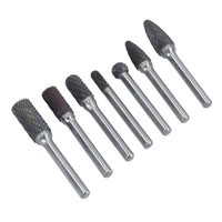 Tungsten Carbide Burr Rotary Files Grinder Remover Removal Polishing Porting 7pc