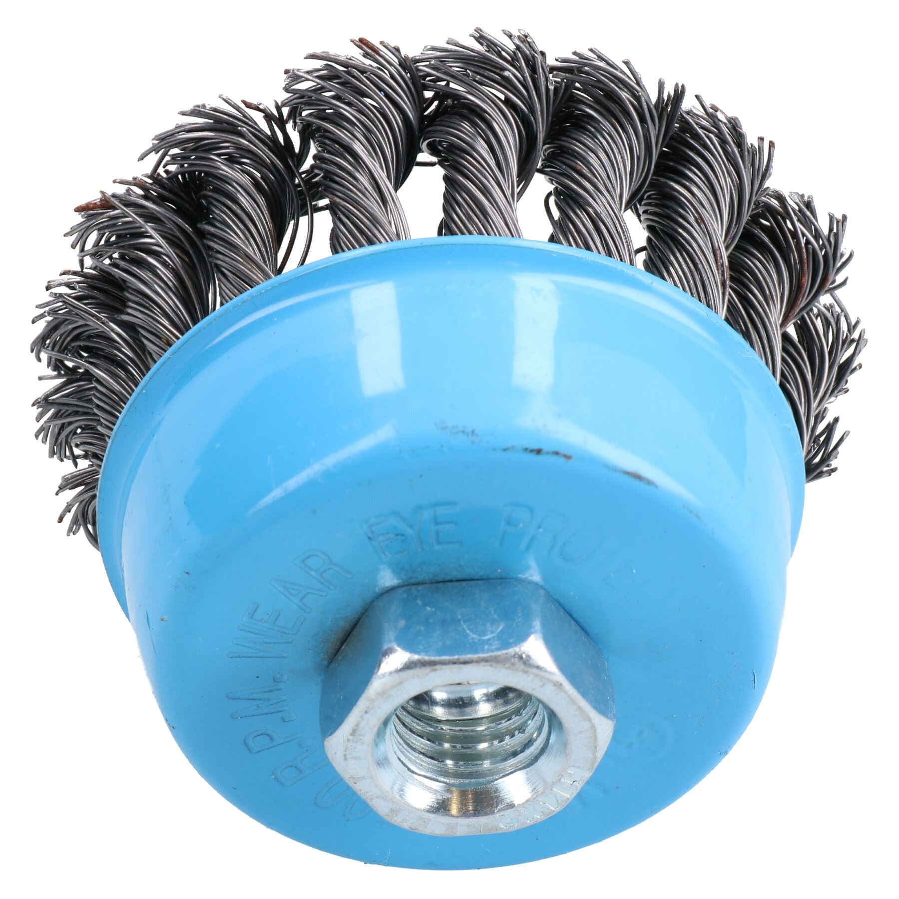 115mm Wire Cup Brush Wheel 3" for 4-1/2" Angle Grinder Twist Knot