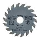 3pc Mini Saw Blade Set HSS TCT + Diamond Blades 6mm Mandrel Wood Steel