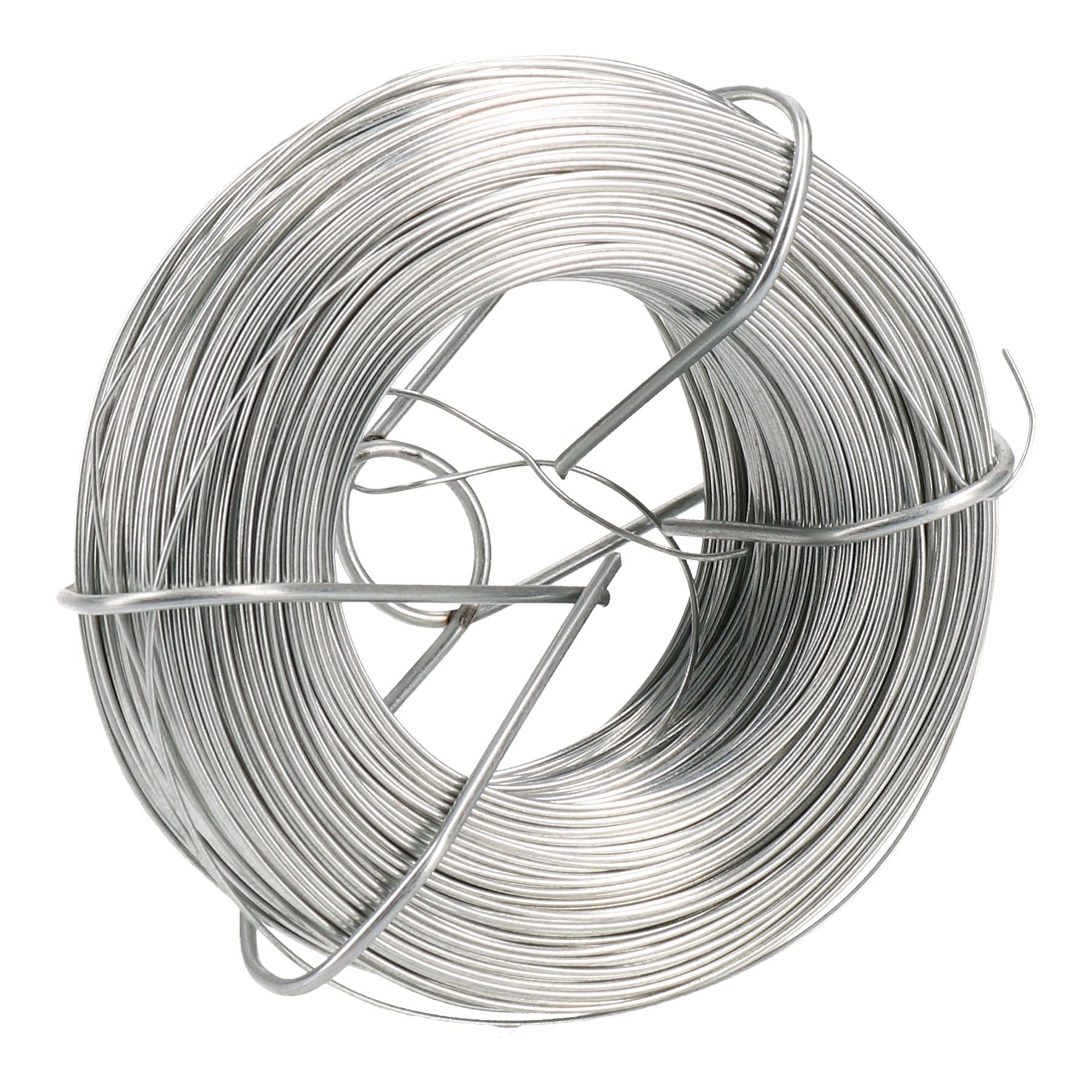 Zinc Plated Wire Roll Hanging Pictures Garden Wire 125 metres x 0.7mm Thick