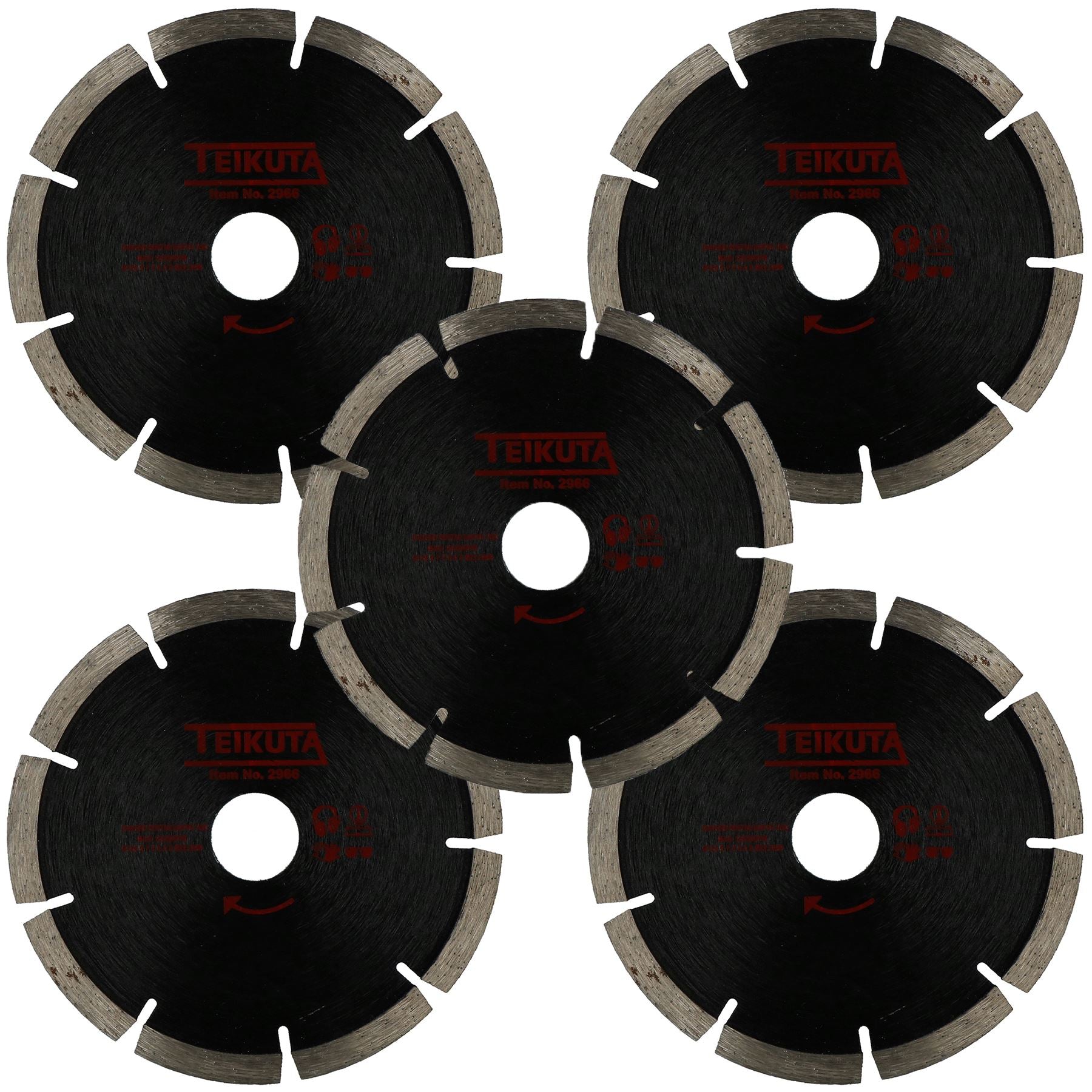 125mm (5”) x 6.4mm Diamond Mortar Raking Disc Pointing Disc Blade Masonry