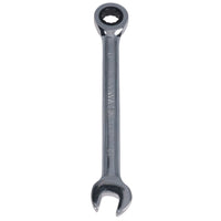 Metric MM Combination Gear Ratchet Ratcheting Spanner Wrench Bi-Hex 12 Sided