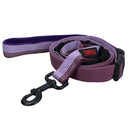 Large Purple All-In-One Shock Absorber Hand Free Running Dog Walking Lead