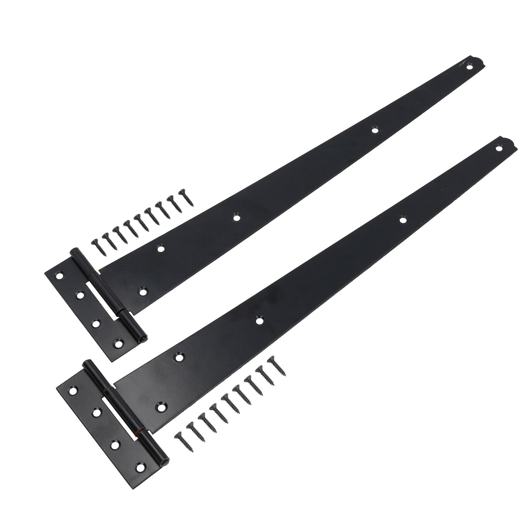 18” (450mm) Heavy Duty T Tee Hinges for Doors + Gates with Fixing Screws