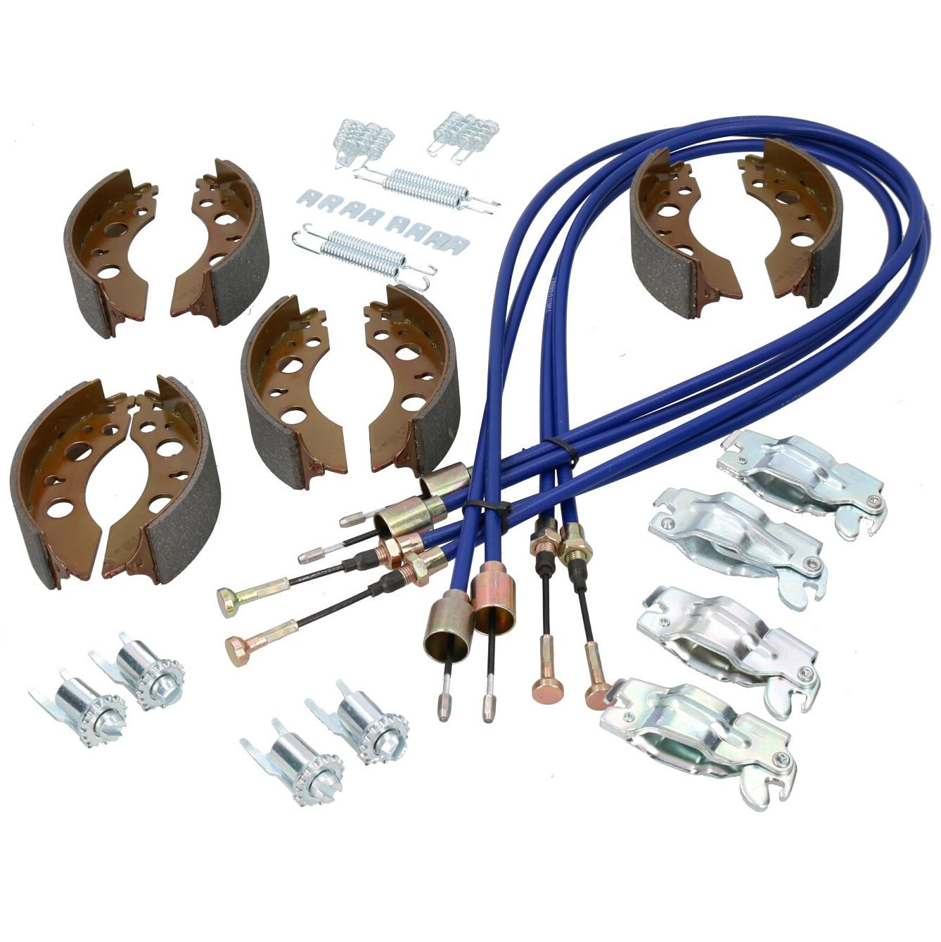 Brake Shoe & Cable Refurb Kit for Indespension AD1600 & AD2000 Plant T ...