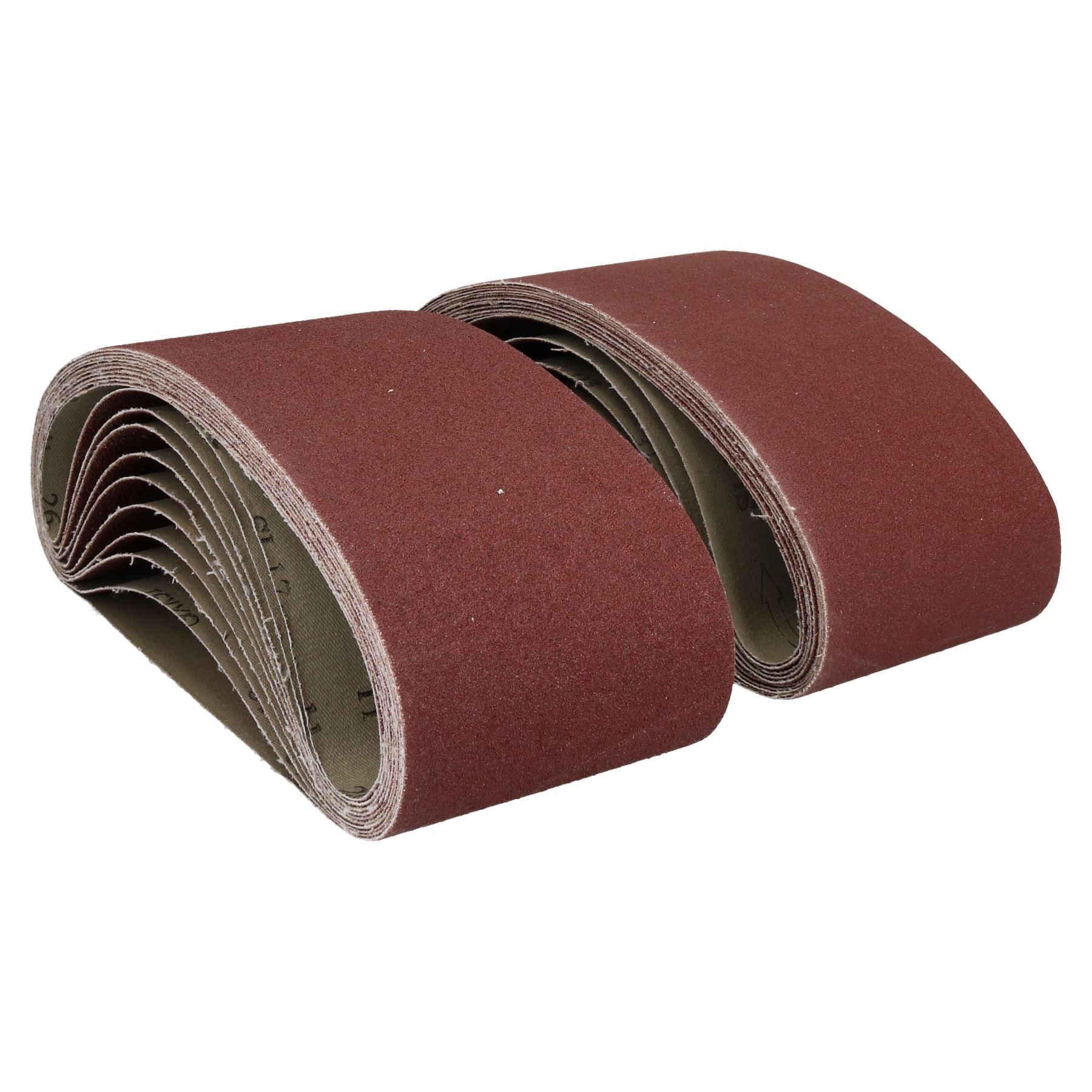 610mm x 100mm Mixed Grit Abrasive Sanding Belts Power File Sander Belt Packs