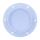 3" Snap in Flat Deck Plate by Marinco Round Inspection Hatch Waterproof Cover