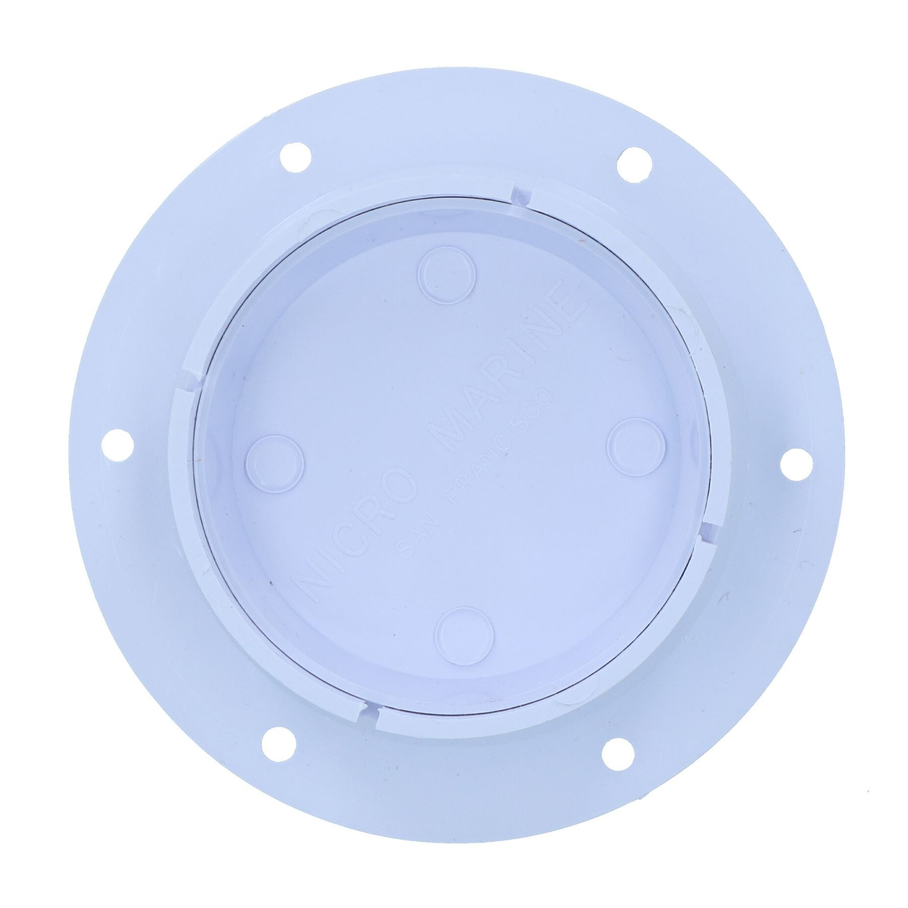 3" Snap in Flat Deck Plate by Marinco Round Inspection Hatch Waterproof Cover