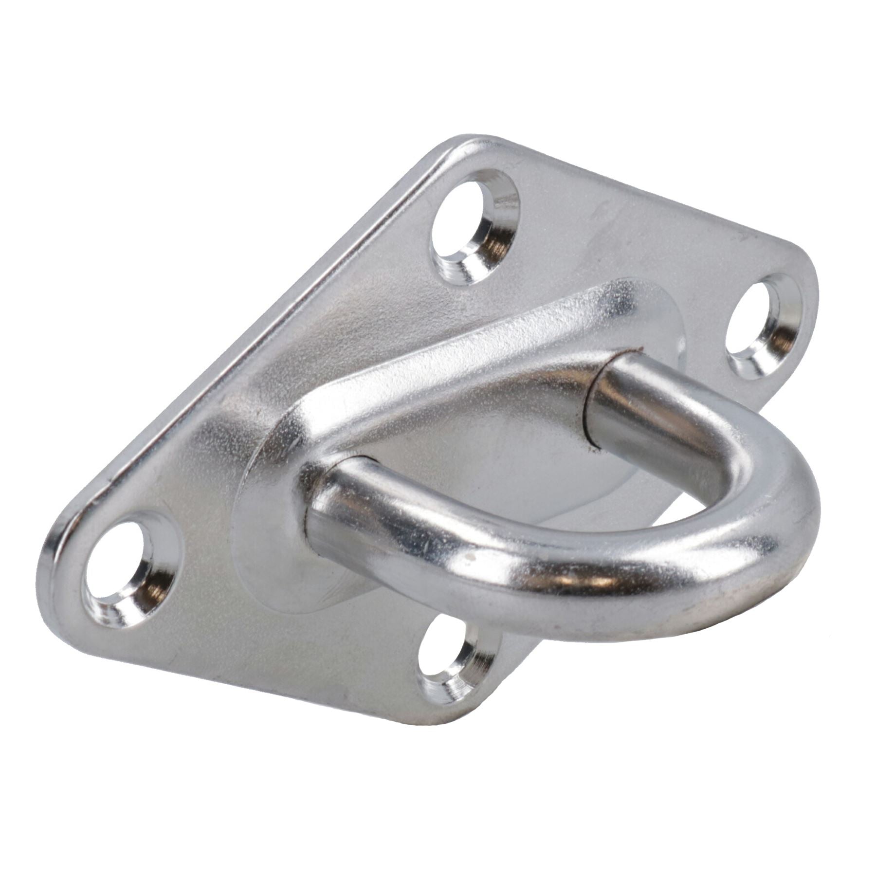 5mm Diamond Eye Plate Tie Down Anchor Ring Stainless Steel A2