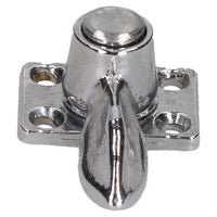 Gravelly Fastener Swivel Toggle Catch Lock Chrome Trailer Number Plate Clips