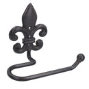 Fleur De Lis Toilet Roll Paper Holder Antique Style Metal Loo WC Bathroom Home