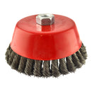 Wire Cup Brush Wheel 150mm for 7" or 9" Angle Grinder Twist Knot AU010_2Pk