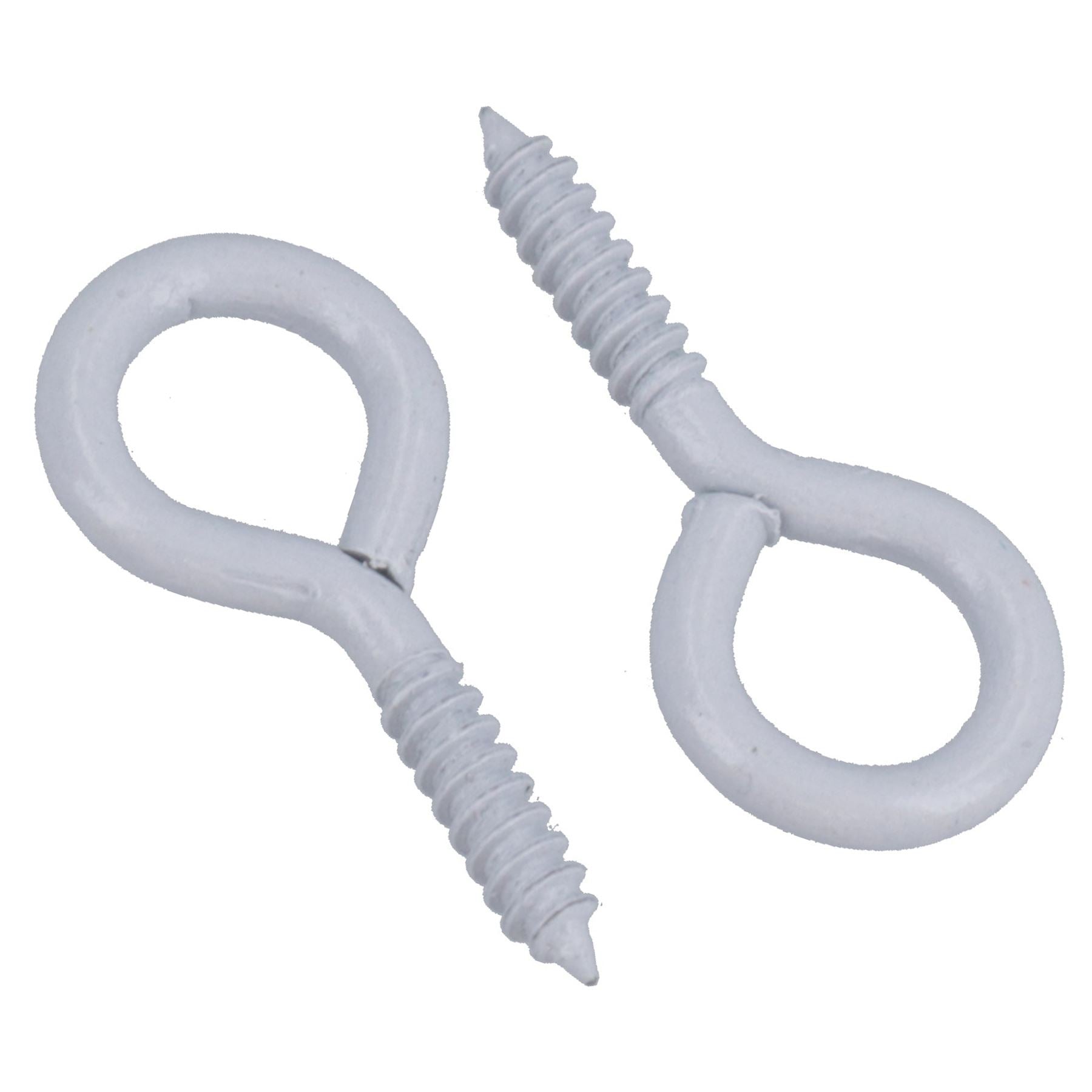 Screw Eye Hooks Fasteners Picture Curtain Hanger 8mm Hook 30mm Length