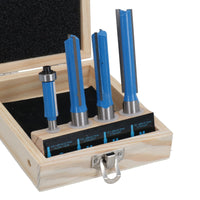 TCT Cutter Kitchen Router Bit Set 4pc Laminate Worktops TE170