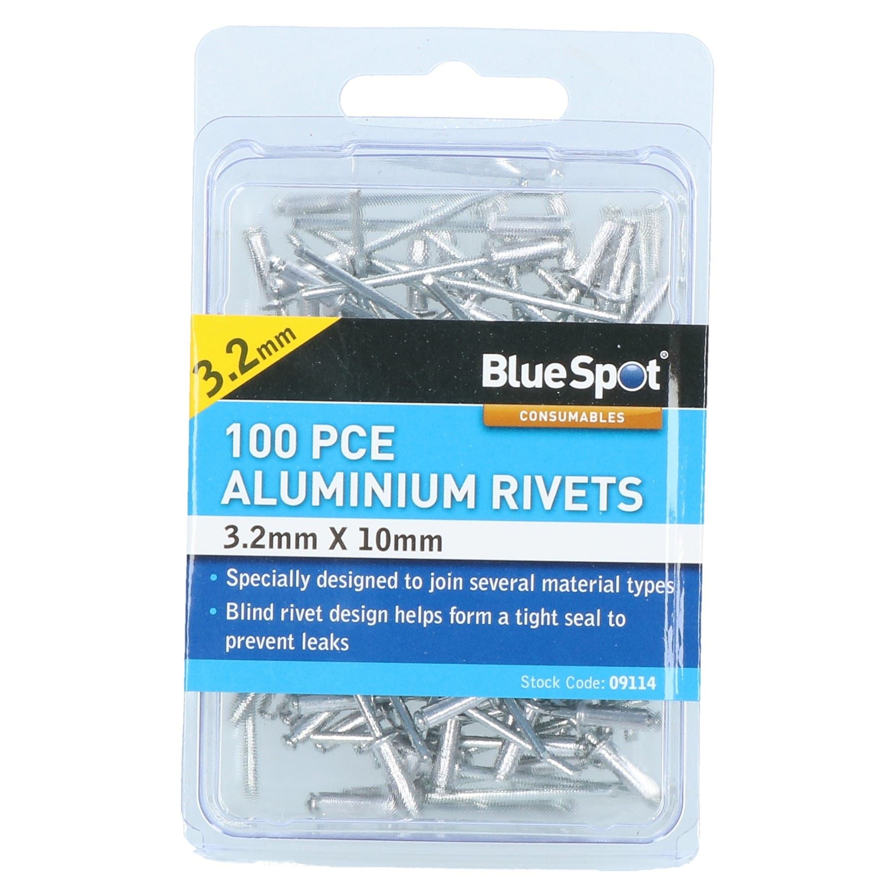 Metric Aluminium Blind Pop Pot Rivets Set Fastener Fastening