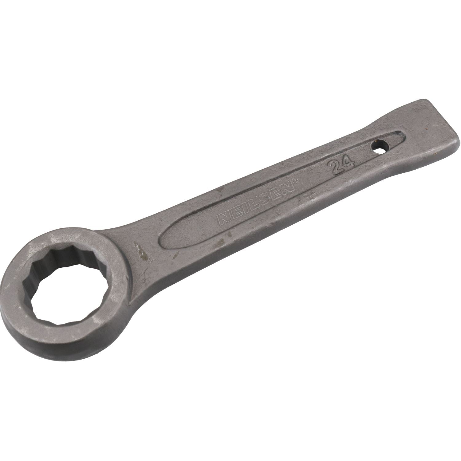 24mm Slogging Box End Striking Ring Wrench Spanner Bi-Hex 12 Sided Metric