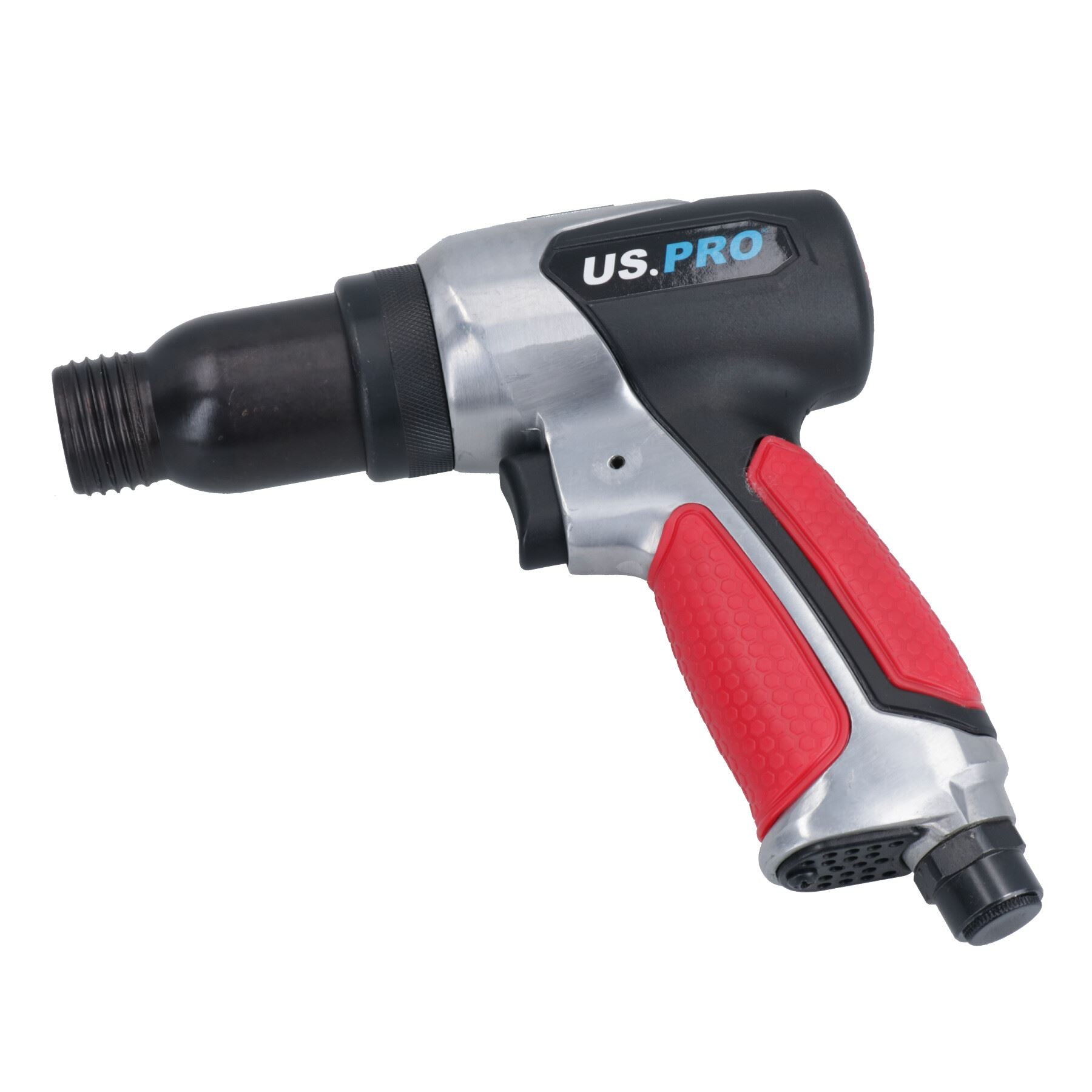 190mm Air Hammer Chisel Plus 5 Chisels for Cutting Chipping With Rubber Grip