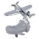 Aeroplane Plane Soap Dish Holder Box Aluminium Bathroom Kitchen Sink Shower