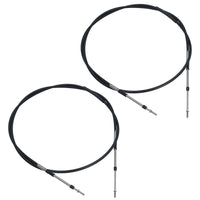 2pk Multiflex Boat Engine Control Cable for Yamaha Suzuki Honda Tohatsu Outboards