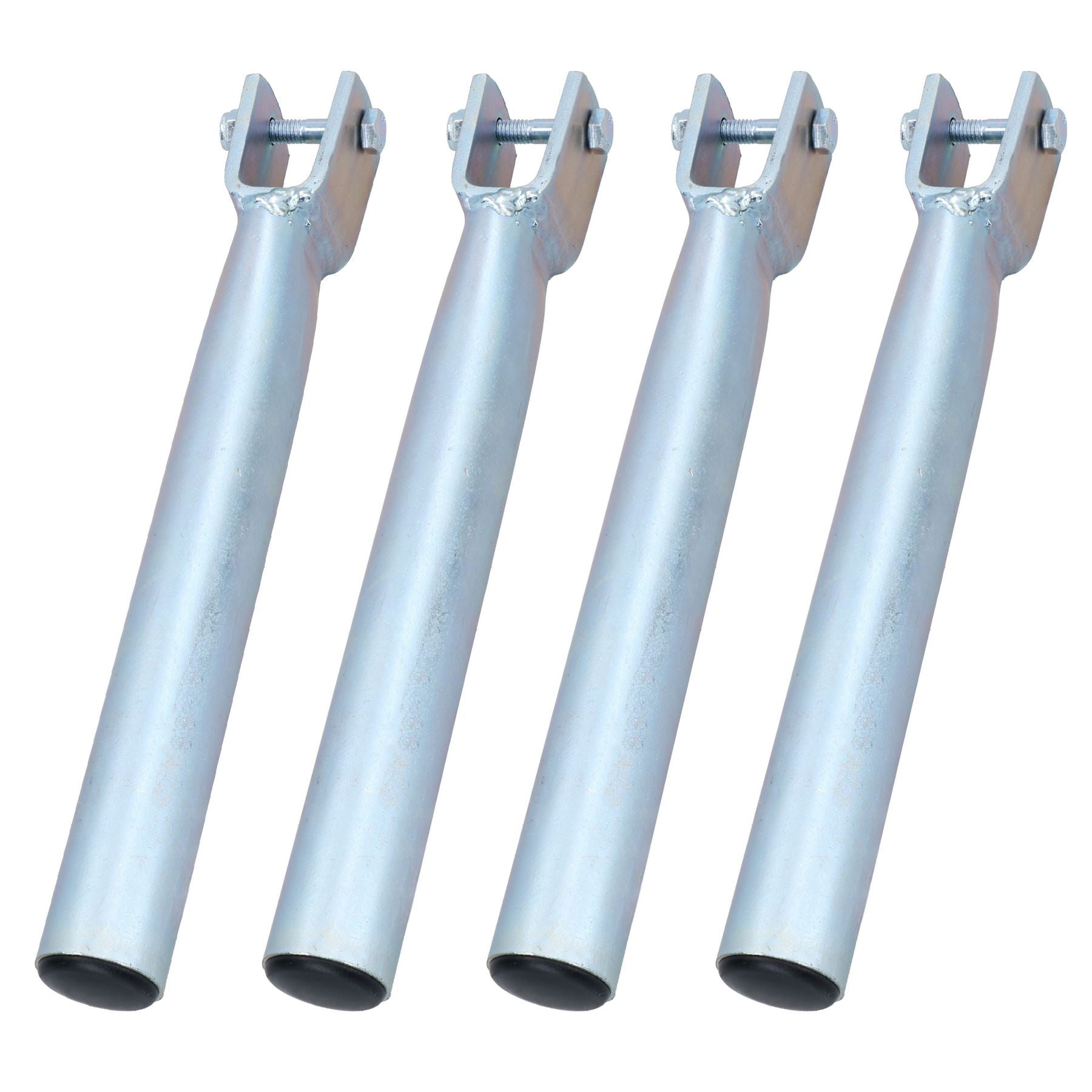 4 Pack 30cm Boat Trailer Female Stem for Boat Roller Brackets 34mm Support Post