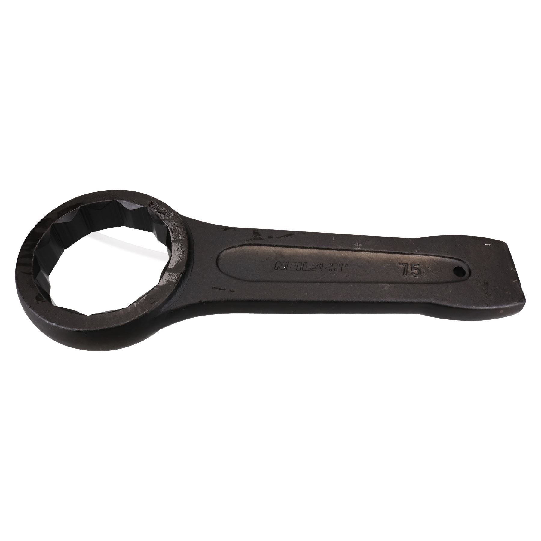 75mm Slogging Box End Striking Ring Wrench Spanner Bi-Hex 12 Sided Metric