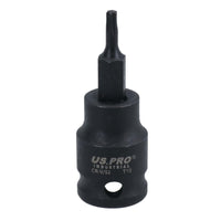 Torx Star Impact Impacted Shallow Short Bit Sockets T10-T60 Individual 3/8in Dr.