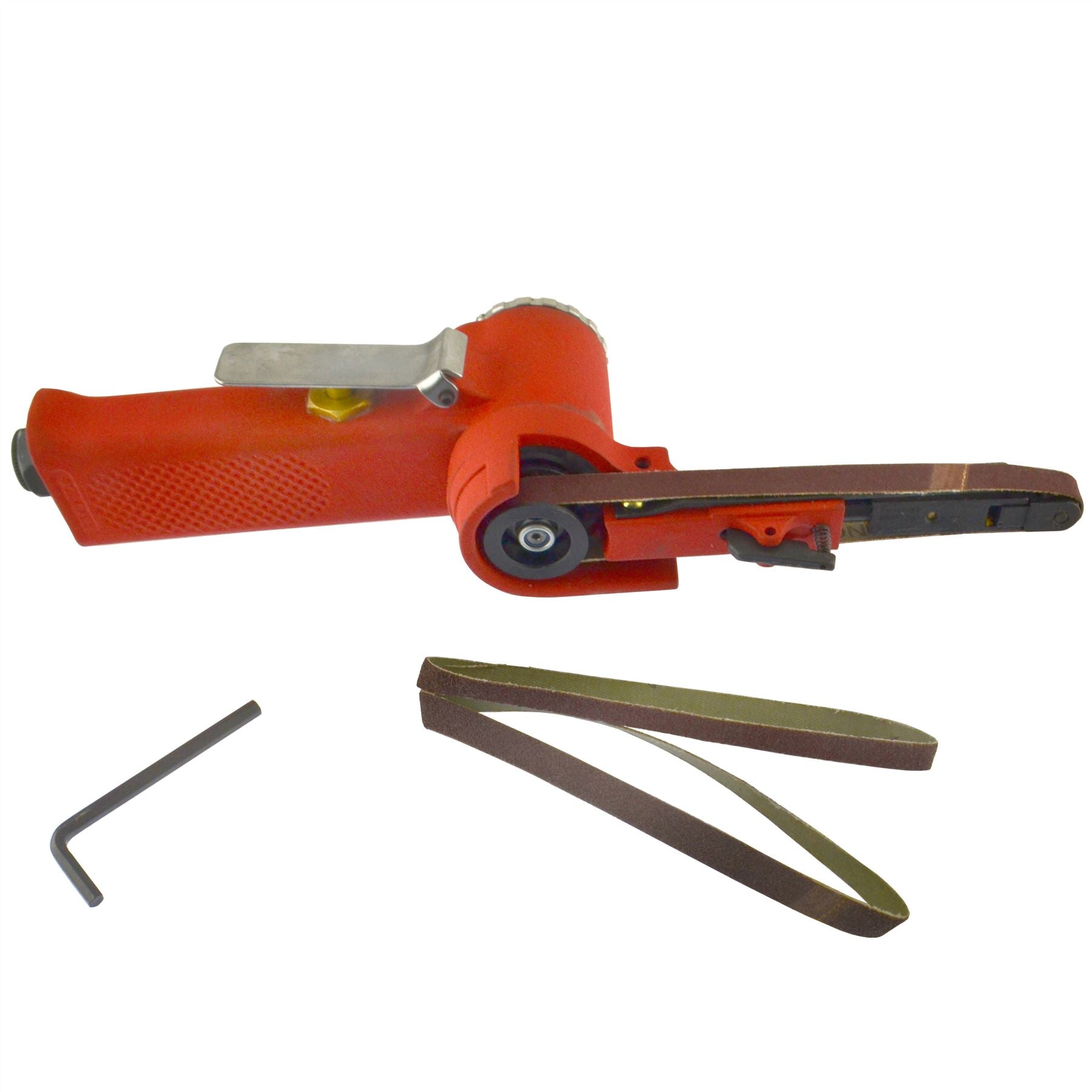 10mm Air Finger Belt Sander And Belts Power File Detail Sander Plus Belts AN130