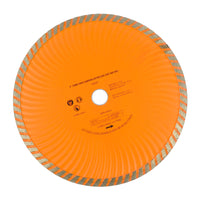 9" 230mm Turbo Wave Diamond Cutting Disc (Wet and Dry) Angle Grinder Disc TE450