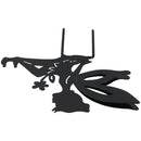 Set of 4 Small Black Fairy Silhouettes With Stake Garden Deco Ornament