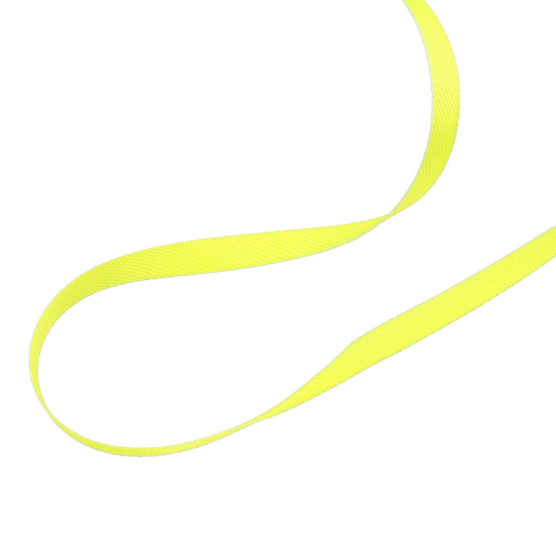 Small 5M Yellow Neon Reflective Retractable Extending Lead Dog Walking (15gs)