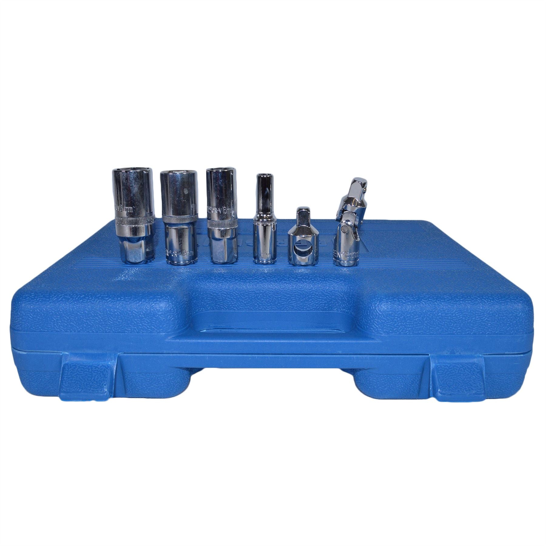 3/8" Drive Metric Shallow And Deep Socket And Accessory Kit 61pc Set