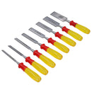 8pc Wood Chisel Set Carpenters Carpentry Woodworking Joinery 1/4" – 1-1/2”