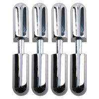 Lift Off Chrome Knuckle Hinge Concealed Fixing 16x76mm Heavy Duty Industrial