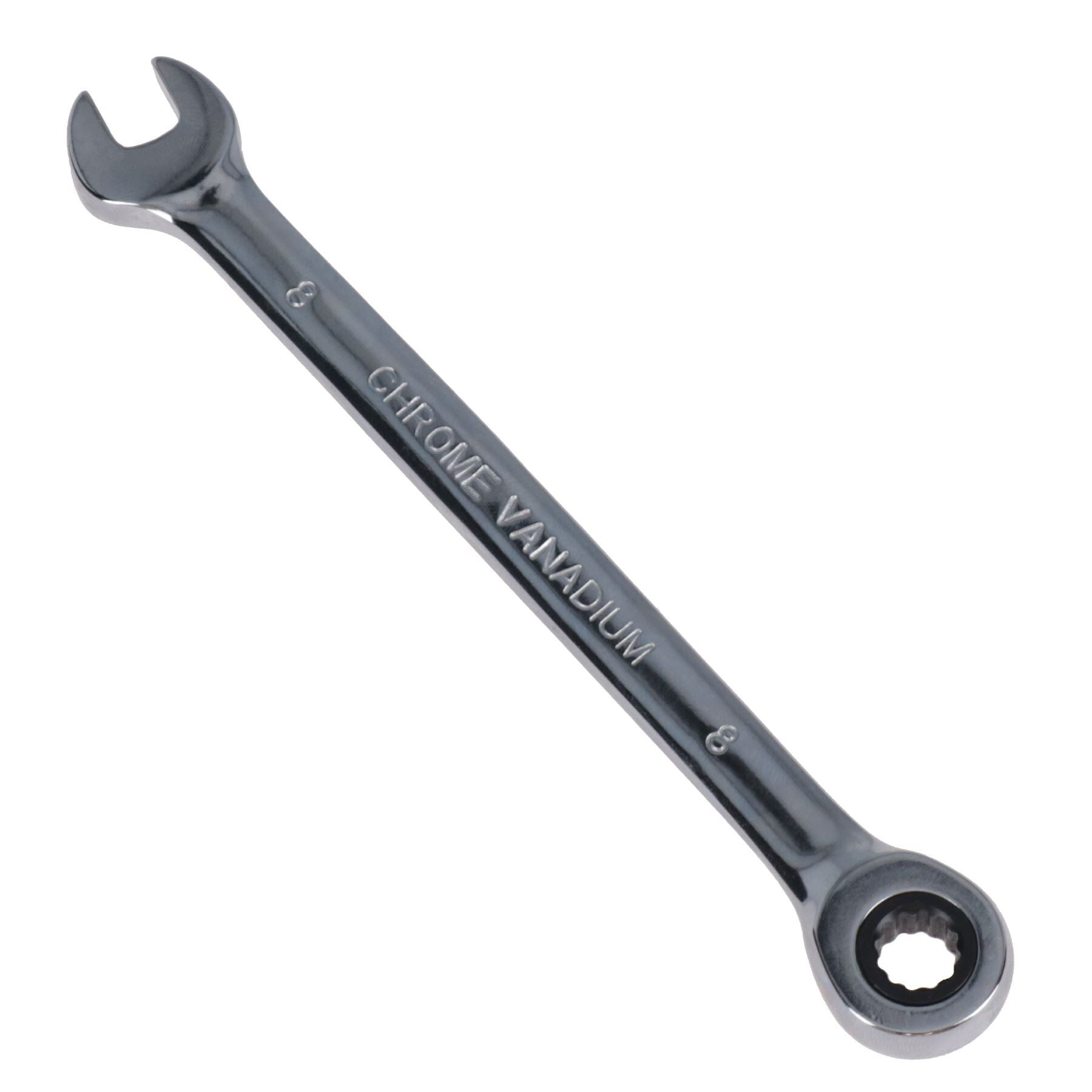 Metric MM Combination Gear Ratchet Ratcheting Spanner Wrench Bi-Hex 12 Sided