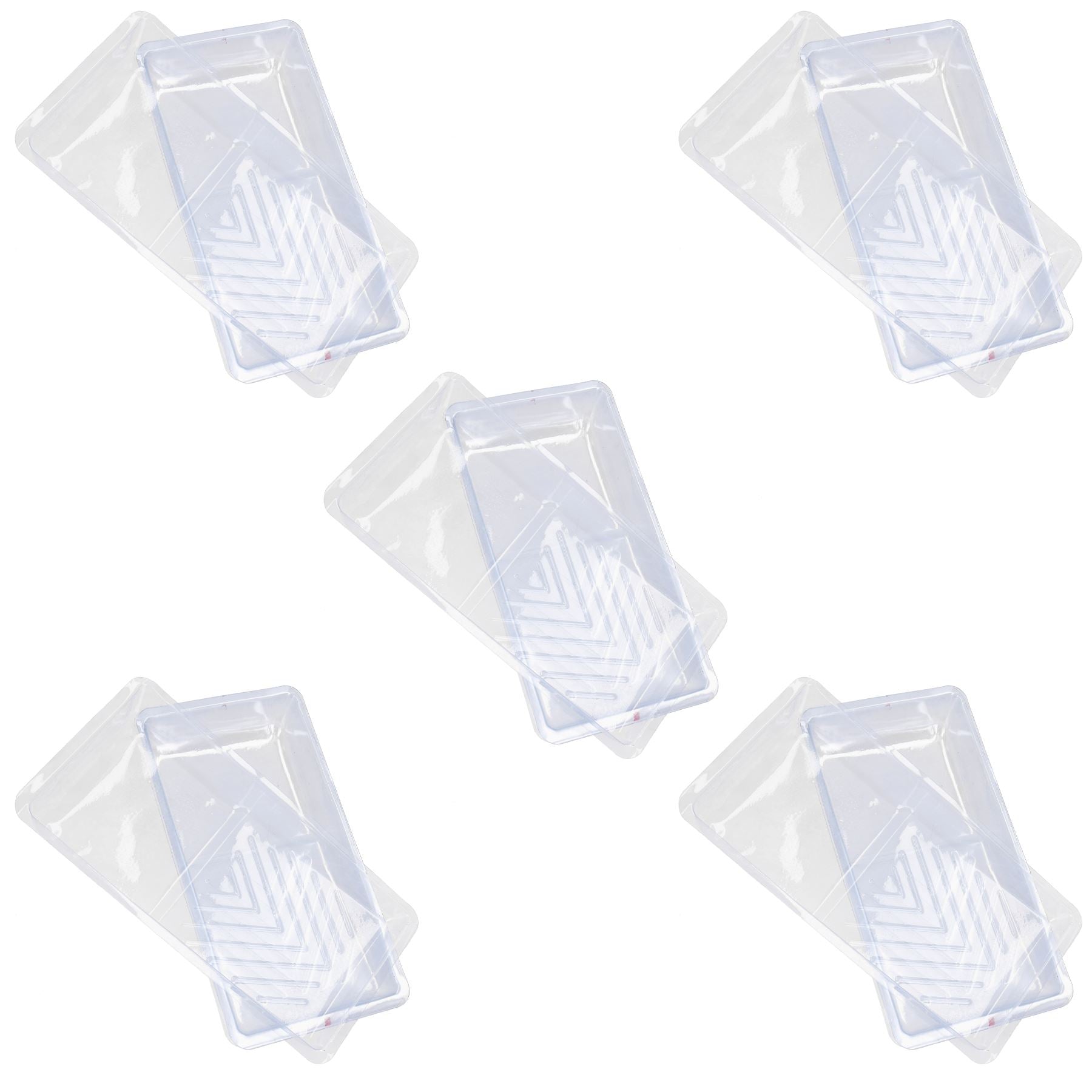 Clear Disposable Roller Tray Liners Liner for 100mm / 4” Roller Trays