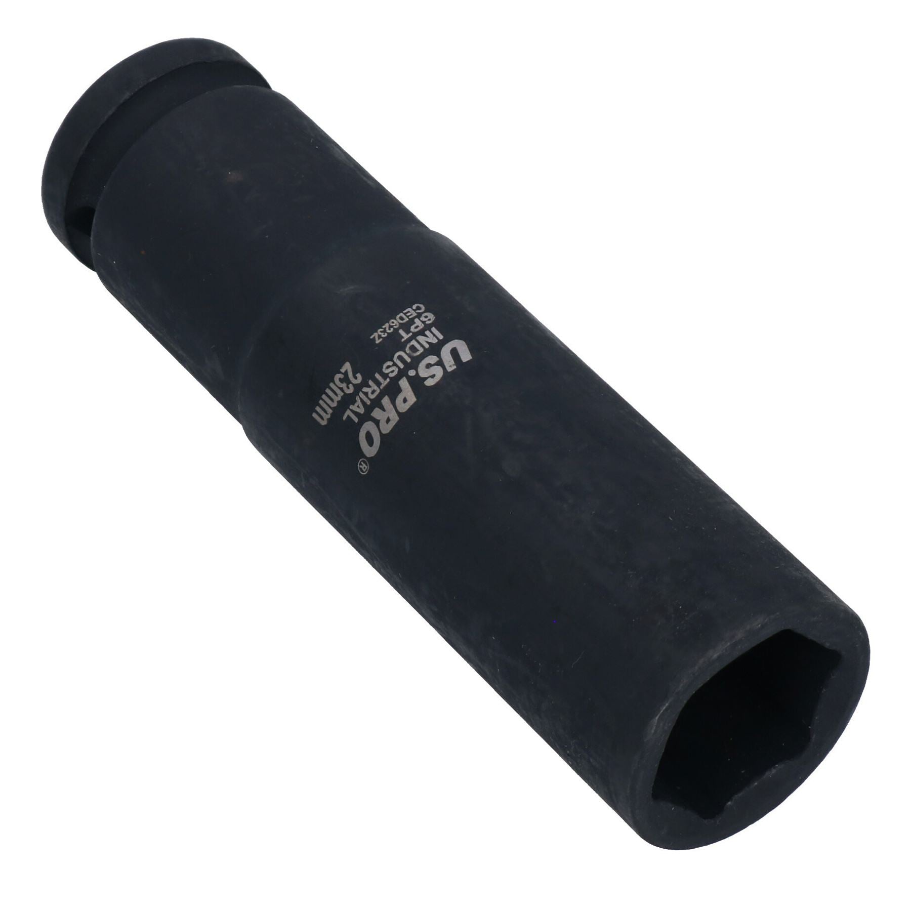 Extra Deep Long Metric MM Impact Socket 1/2" Drive 6 Sided Single Hex