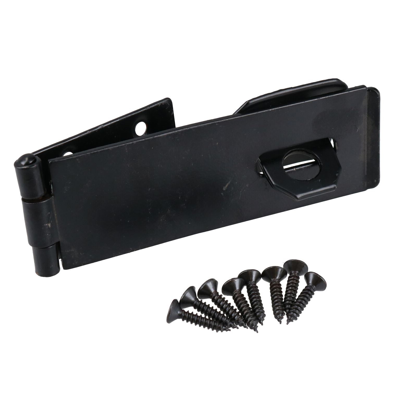 4" x 1.5" (102 x 38mm) Hasp And Staple Security Garage Shed Gate Door Latch Lock