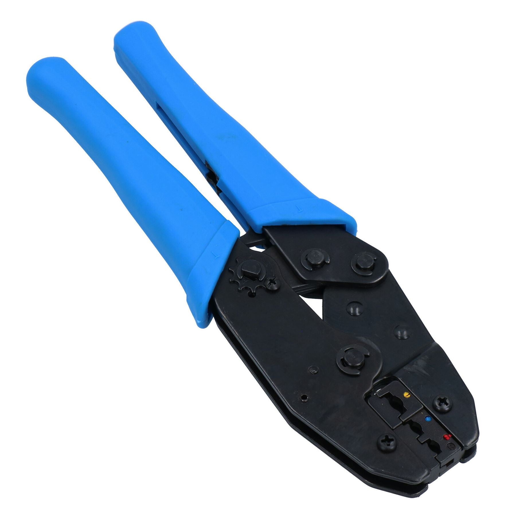 Ratchet Crimping Tool Crimper Pliers for Electrical Crimps Spade Terminals TE002