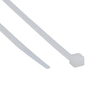 White Nylon Cable Ties Zip Lock Ties 100 Pack Strong Plastic Heavy Duty