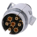 Trailer / Caravan Plug 7 Pin N Type Aluminium Metal Casing TR040