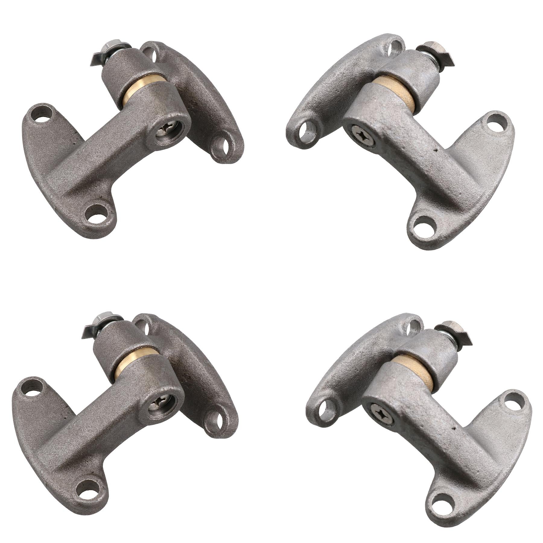 4 Pack Left & Right Self Aligning Ball Joint Hinge Heavy Duty Locker Door Hatch