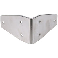 Heavy Duty Angle Bracket 90 Degree Brace Marine Stainless Steel 80mm x 50mm