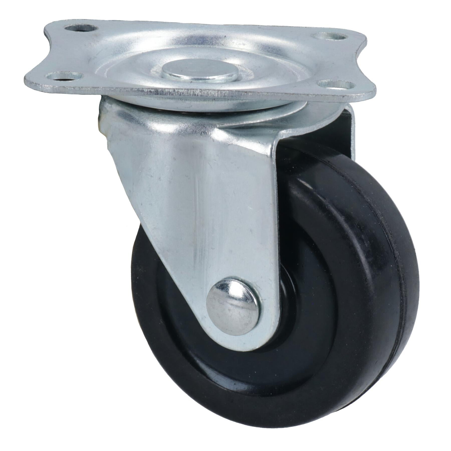 2” (50mm) Heavy Duty Swivel Castor Wheels Trolley Furniture Rubber Wheel