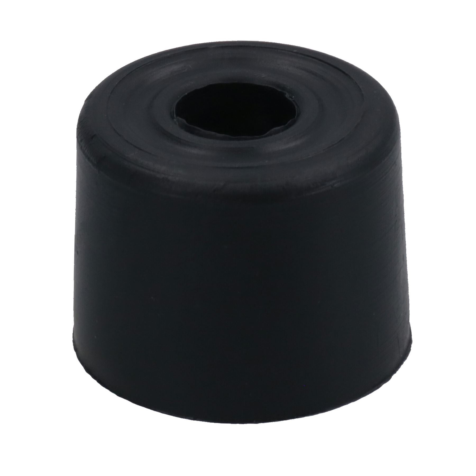 Black Rubber Door Stop Stops Stopper Wedges Buffer Skirting Protection