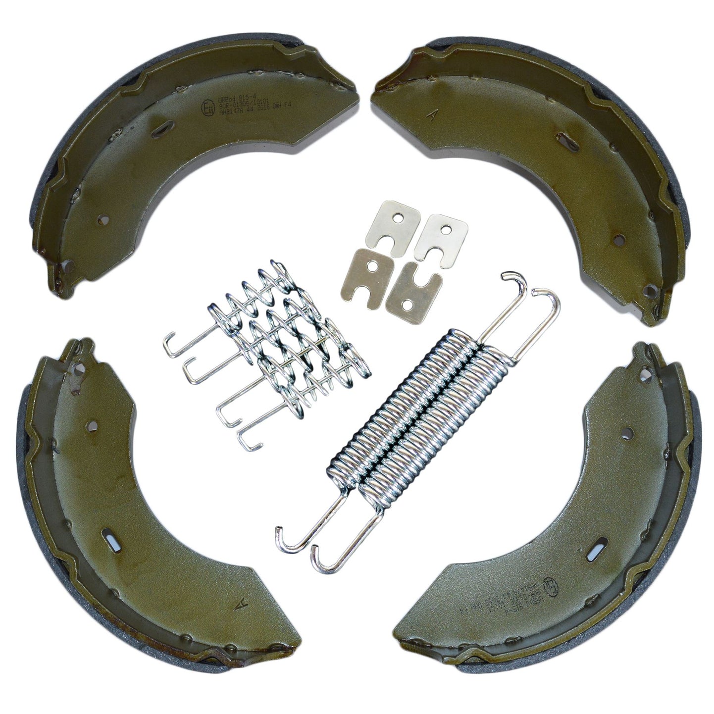 Brake Shoe & Cable Full Kit for Indespension Plant Trailer G35126AP 3500kg