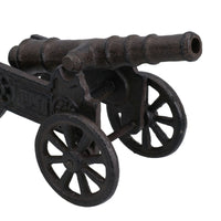 Cannon Cast Iron Model Statue Figure Collectible Sculpture Small Replica Ornament