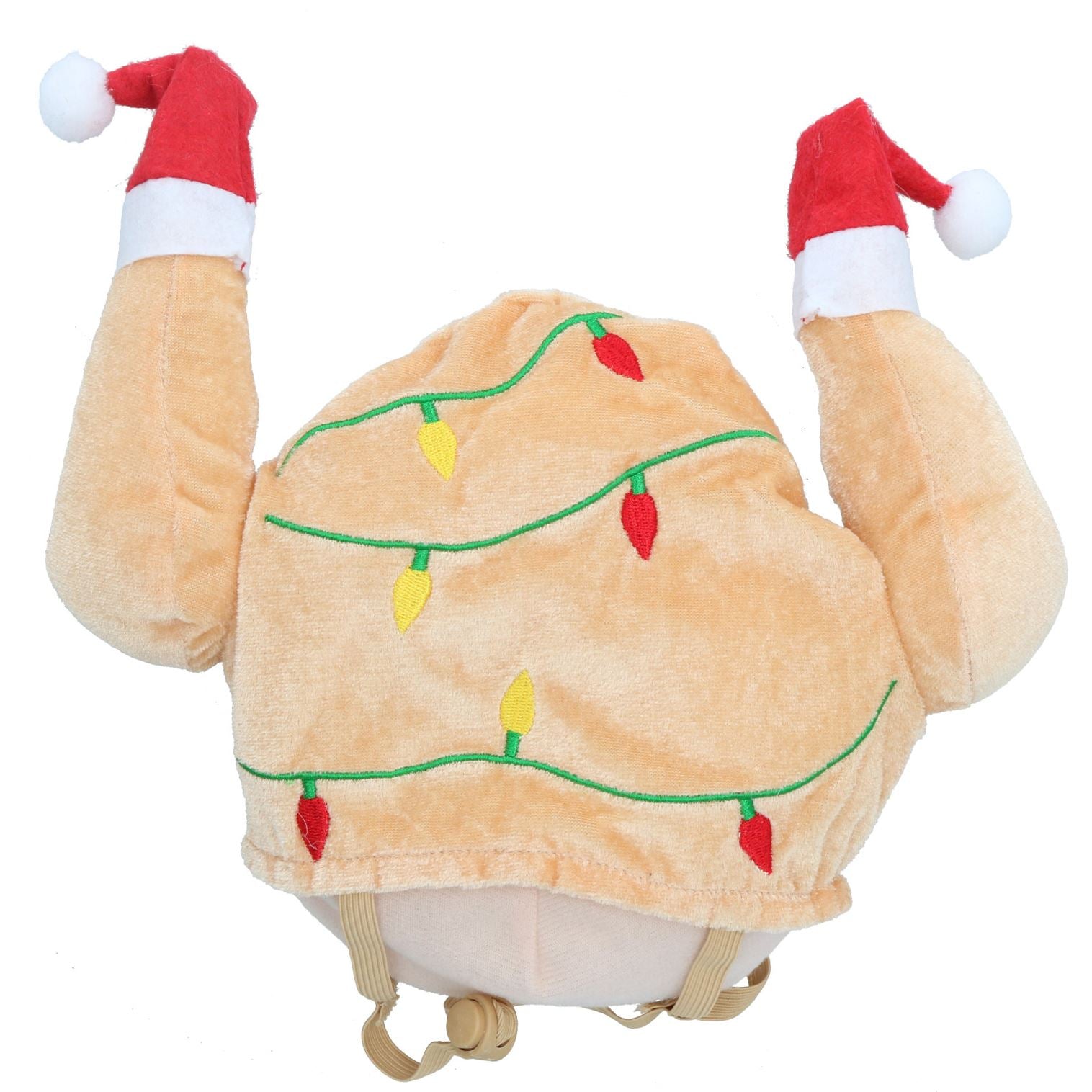 Dog Christmas Humorous Gift Turkey Novelty Dress Up Hat With Adjustable Tab